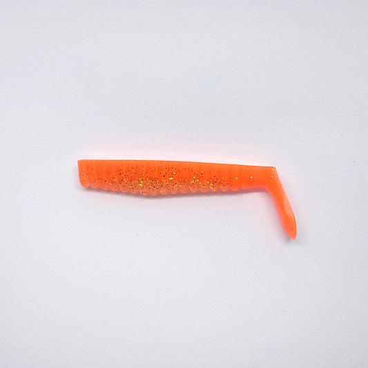 オレンジ＆クリアー/ゴールドラメ